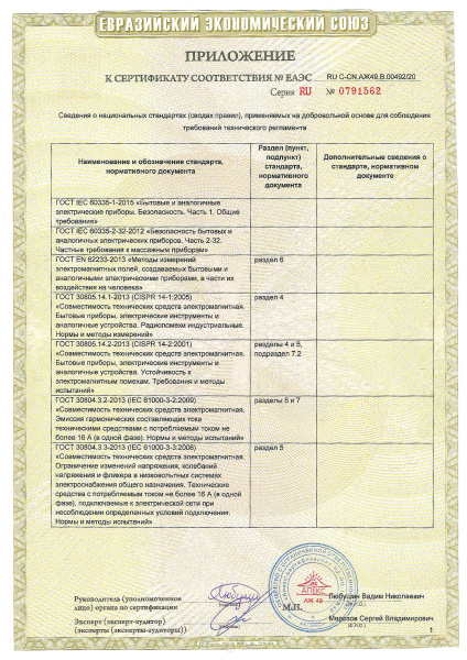Сертификат 2