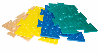 Коврик массажный 1004 ОРТОНИК (кр., зел, жел, беж)