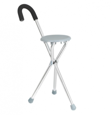 Трость-стул ТМ601на трех опорах, складная Ortonica ЭС ЧЗ