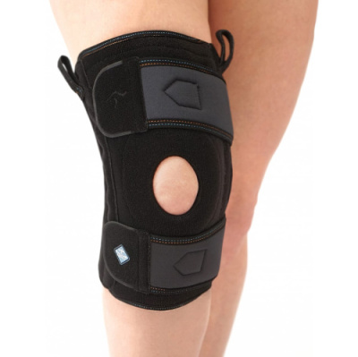 Бандаж КС-616 на колен. сустав с пателлярным кольцом и пружинными вставками (универ.) Ортоник ЧЗ 
