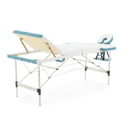 Стол JFAL01А массажный складной 3-х секционный алюминиевый 