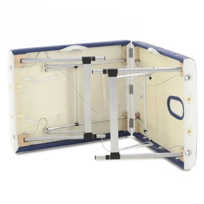 Стол JFAL01А массажный переносной 2-х секц. алюм.рам., стул мастера МА-01 (КОМПЛЕКТ)